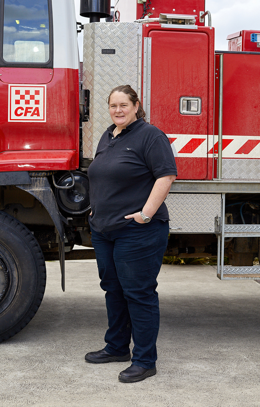 Kate Hodge, CFA volunteer. Portrait Photography // Peter Plozza